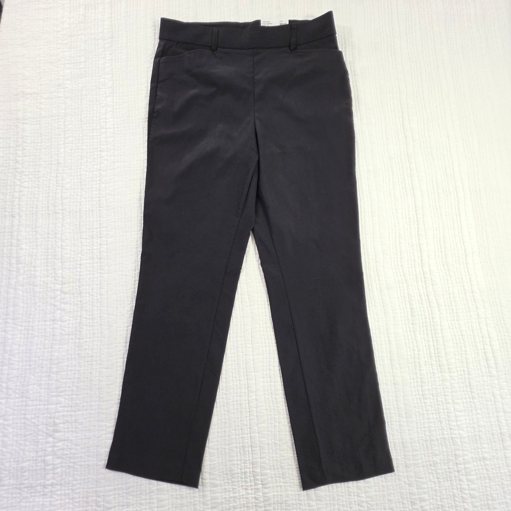 Rafaella Womens Black Stretch Pants Size 10 Dress Trousers RSBFF000 NWT Workwear
